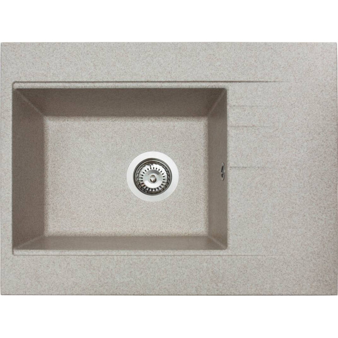 Miraggio Bodrum 0000010 Мийка для кухні прямокутна врізна 64x50 см, пісочний, Доступні розміри: 65 x 50, Колір виробника: пісочний, фото 