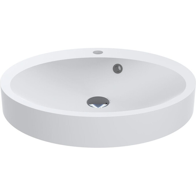 Раковина Miraggio Devon Mirasoft 0001078 (55x44 см, белая матовая), Технология производства: Mirasoft Technology, Цвет производителя: белый матовый, фото 4