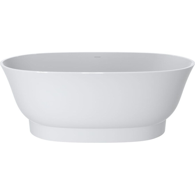 Мармурова ванна Miraggio Molly Miramarble 0002111 (159.7x81 см, окремостояча), Технологія виробництва: Miramarble, Колір виробника: білий глянець, фото , изображение 6