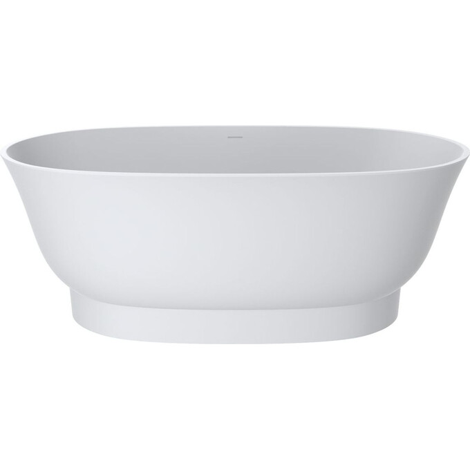 Каменная ванна Miraggio Molly Mirasoft 0001030 (159.7x81 см, белая матовая, отдельностоящая), Технология производства: Mirasoft Technology, Цвет производителя: белый матовый, фото 4