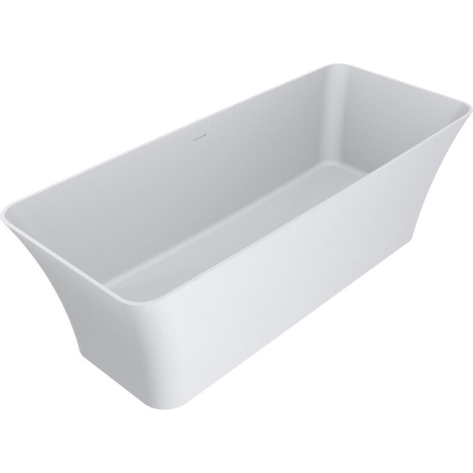 Miraggio Bonita 0000266 Ванна отдельностоящая прямоугольная 180x75 см, белая матовая, Технология производства: Miramarble Matt, Цвет производителя: белый матовый, фото 