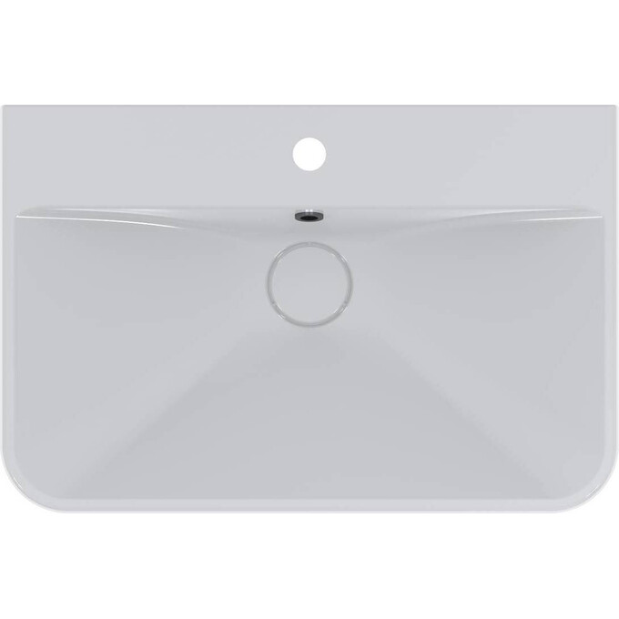 Умивальник Miraggio Chamonix Miramarble 0000759 (65.5x43.2 см), Технологія виробництва: Miramarble, Колір виробника: білий глянець, фото , изображение 5