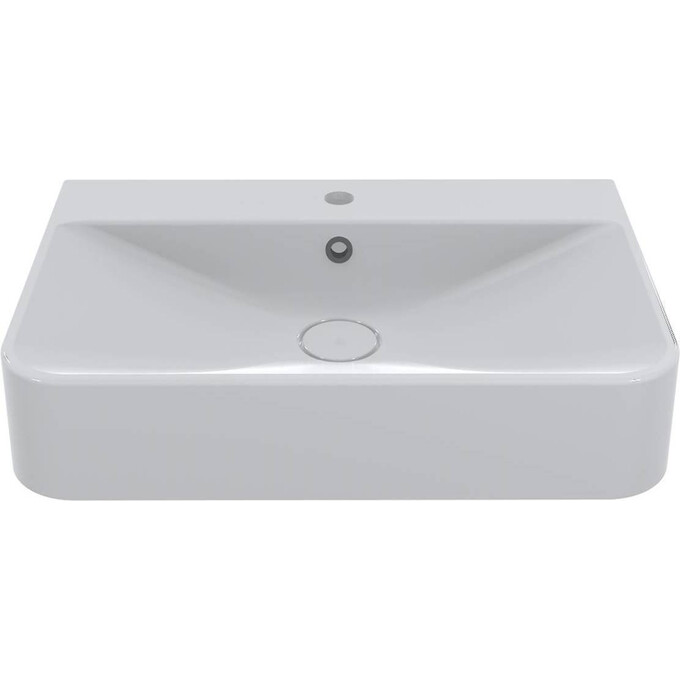 Умивальник Miraggio Chamonix Miramarble 0000759 (65.5x43.2 см), Технологія виробництва: Miramarble, Колір виробника: білий глянець, фото , изображение 6