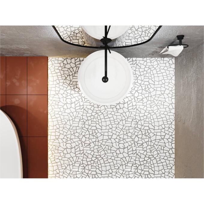 Умывальник Miraggio Cosmos Mirasoft 0001635 (53 см, белый матовый), фото 8