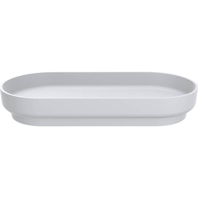 Раковина Miraggio Marta 900 Miramarble Matt 0000732 (90x42 см, біла матова), Доступні розміри: 90 x 42, Технологія виробництва: Miramarble Matt, Колір виробника: білий матовий, фото , изображение 3