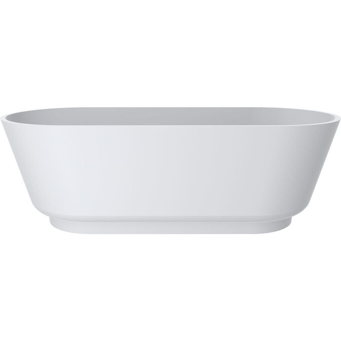 Мармурова ванна Miraggio Siena Miramarble Matt 0000937 (180x80 см, біла матова, окремостояча), Технологія виробництва: Miramarble Matt, Колір виробника: білий матовий, фото , изображение 3