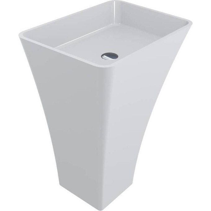 Умывальник Miraggio Sunny Miramarble 0001249 (60x45 см), Технология производства: Miramarble, Цвет производителя: белый глянец, фото 