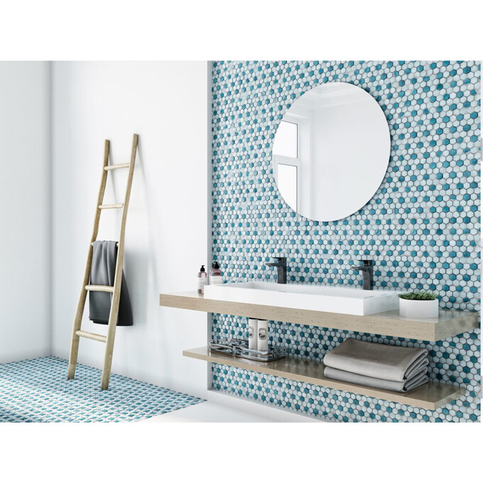 Miraggio Agness 0000149 Умивальник прямокутний накладний 99x47 см, білий глянець, Доступні розміри: 100 x 48, Технологія виробництва: Miramarble, Колір виробника: білий глянець, фото , изображение 3