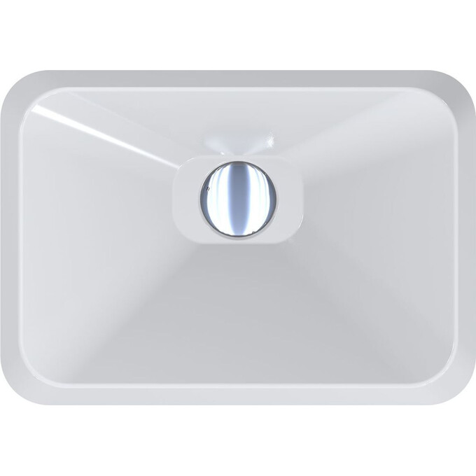 Miraggio Albena 0000155 Умивальник прямокутний врізний 44x31 см, білий глянець, Доступні розміри: 44 x 31, Технологія виробництва: Miramarble, Колір виробника: білий глянець, фото , изображение 5