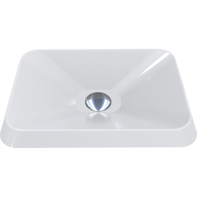 Miraggio Albena 0000155 Умивальник прямокутний врізний 44x31 см, білий глянець, Доступні розміри: 44 x 31, Технологія виробництва: Miramarble, Колір виробника: білий глянець, фото , изображение 6