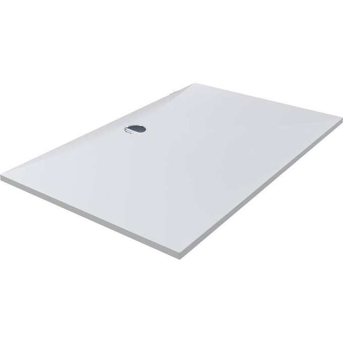 Miraggio Brugge 0000612 Поддон мраморный прямоугольный 140x90 см, белый глянец, Доступные размеры: 140 x 90, Технология производства: Miramarble, Цвет производителя: белый глянец, фото 