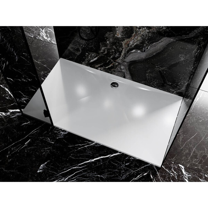 Miraggio Brugge 0000613 Поддон мраморный прямоугольный 160x90 см, белый глянец, Доступные размеры: 160 x 90, Технология производства: Miramarble, Цвет производителя: белый глянец, фото 5