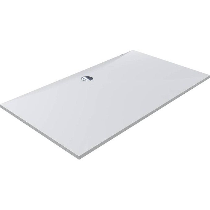 Miraggio Brugge 0000613 Поддон мраморный прямоугольный 160x90 см, белый глянец, Доступные размеры: 160 x 90, Технология производства: Miramarble, Цвет производителя: белый глянец, фото 