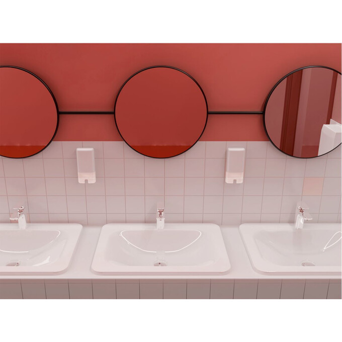 Miraggio California 0000158 Умивальник прямокутний врізний 61x45 см, білий глянець, Технологія виробництва: Miramarble, Колір виробника: білий глянець, фото , изображение 3