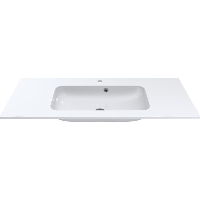 Miraggio Della 0000170 Умивальник прямокутний врізний 110x45 см, білий глянець, Доступні розміри: 110 x 45, Технологія виробництва: Miramarble, Колір виробника: білий глянець, фото , изображение 6