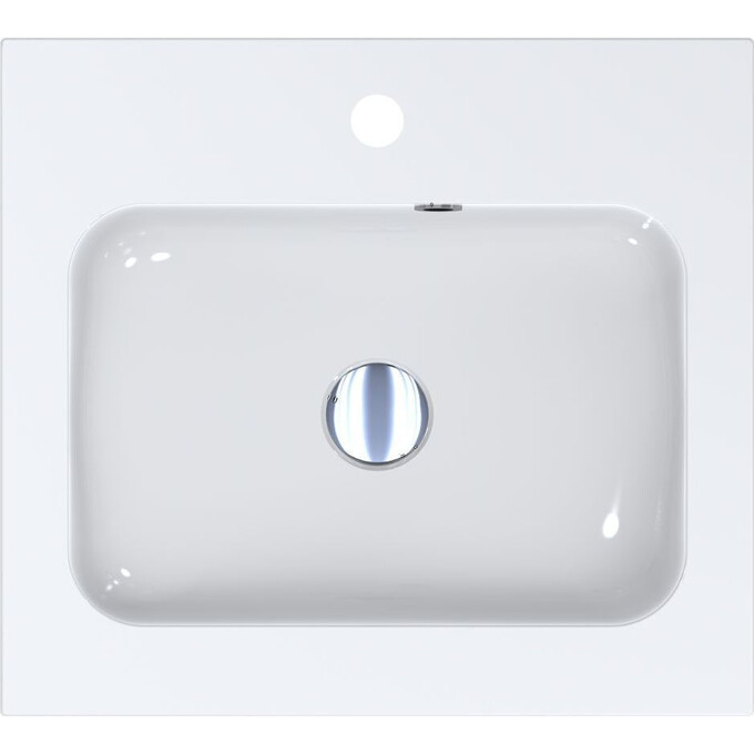 Miraggio Della 0000174 Умивальник прямокутний врізний 50x45 см, білий глянець, Доступні розміри: 50 x 45, Технологія виробництва: Miramarble, Колір виробника: білий глянець, фото , изображение 5