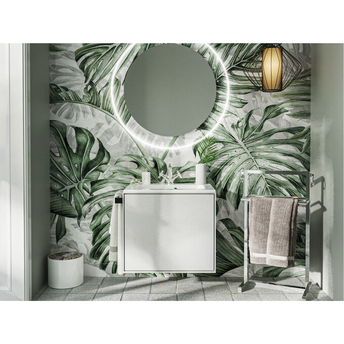 Miraggio Della 0000176 Умивальник прямокутний врізний 60x45 см, білий глянець, Доступні розміри: 60 x 45, Технологія виробництва: Miramarble, Колір виробника: білий глянець, фото , изображение 3