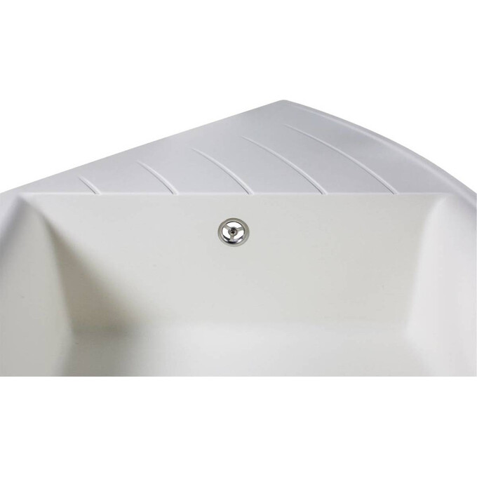 Miraggio Europe 0000018 Мийка для кухні врізна кутова 110x57 см, білий, Колір виробника: білий, фото , изображение 7