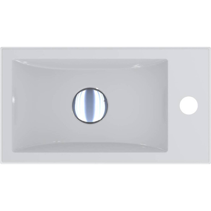 Miraggio Faro L 0000192 Умивальник прямокутний накладний 40x22 см, білий глянець, Доступні розміри: 41 x 23 L, Технологія виробництва: Miramarble, Колір виробника: білий глянець, фото , изображение 6