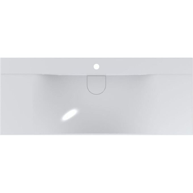 Miraggio Fly 0000669 Умивальник прямокутний накладний 120x48 см, білий глянець, Доступні розміри: 120 x 48, Технологія виробництва: Miramarble, Колір виробника: білий глянець, фото , изображение 6