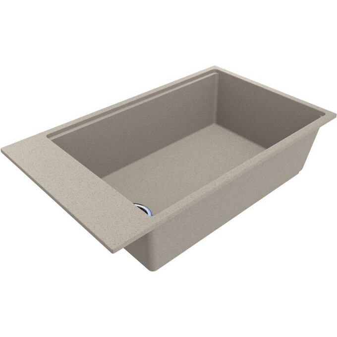 Миття для кухні Miraggio Lagoon 760 sand 0002088 (76.1x46.1 см, пісочне, кварцове, з сифоном), Доступні розміри: 76 x 46, Колір виробника: пісочний, фото , изображение 2