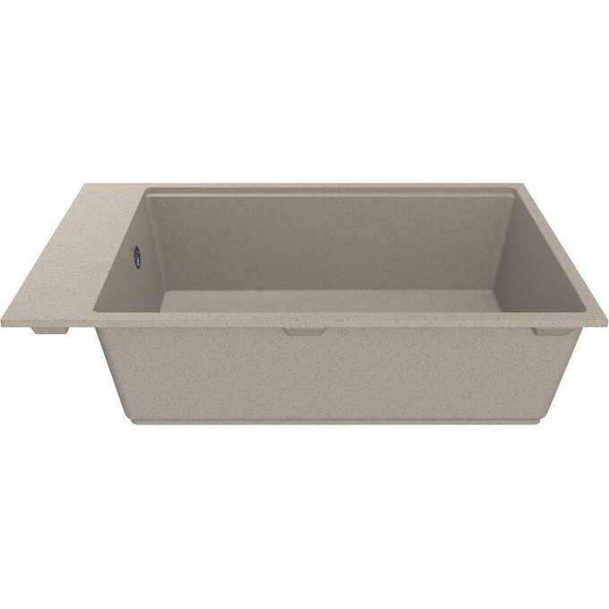 Миття для кухні Miraggio Lagoon 760 sand 0002088 (76.1x46.1 см, пісочне, кварцове, з сифоном), Доступні розміри: 76 x 46, Колір виробника: пісочний, фото , изображение 3