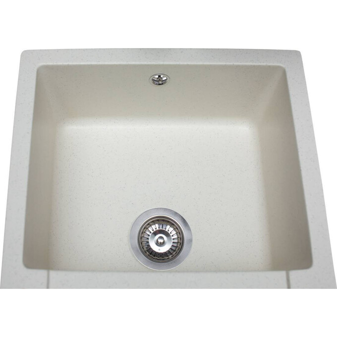 Miraggio Lapas 0000021 Мийка для кухні прямокутна врізна 78x48 см, жасмин, Колір виробника: жасмин, фото , изображение 4