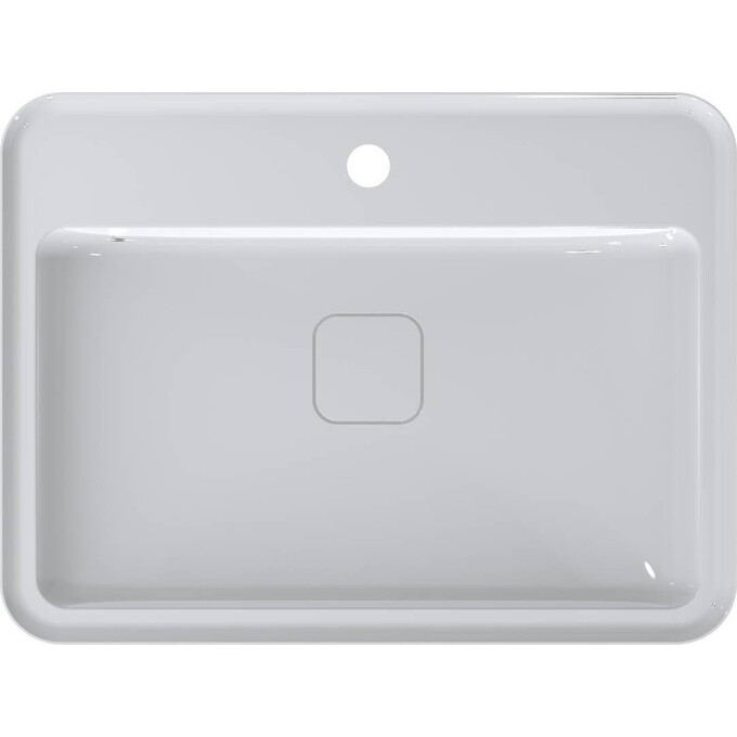 Miraggio Marrakesh 0000217 Умивальник прямокутний накладний 59x44 см, білий глянець, Доступні розміри: 60 x 45, Технологія виробництва: Miramarble, Колір виробника: білий глянець, фото , изображение 5