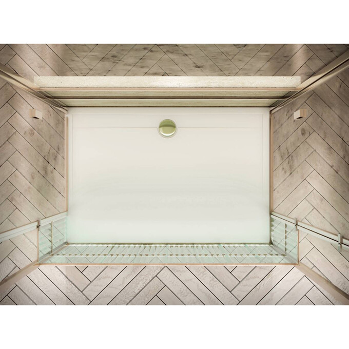 Miraggio Paris 0000618 Піддон мармуровий прямокутний 120x80 см, білий глянець, Доступні розміри: 119 x 79, Технологія виробництва: Miramarble, Колір виробника: білий глянець, фото , изображение 4