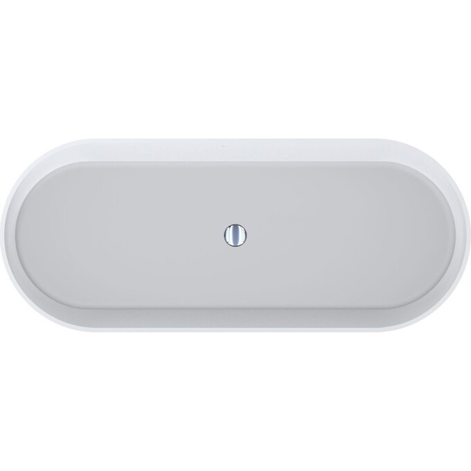 Miraggio Providence 0000277 Ванна окремо овальна 170x70 см, білий матовий, Технологія виробництва: Miramarble Matt, Колір виробника: білий матовий, фото , изображение 3