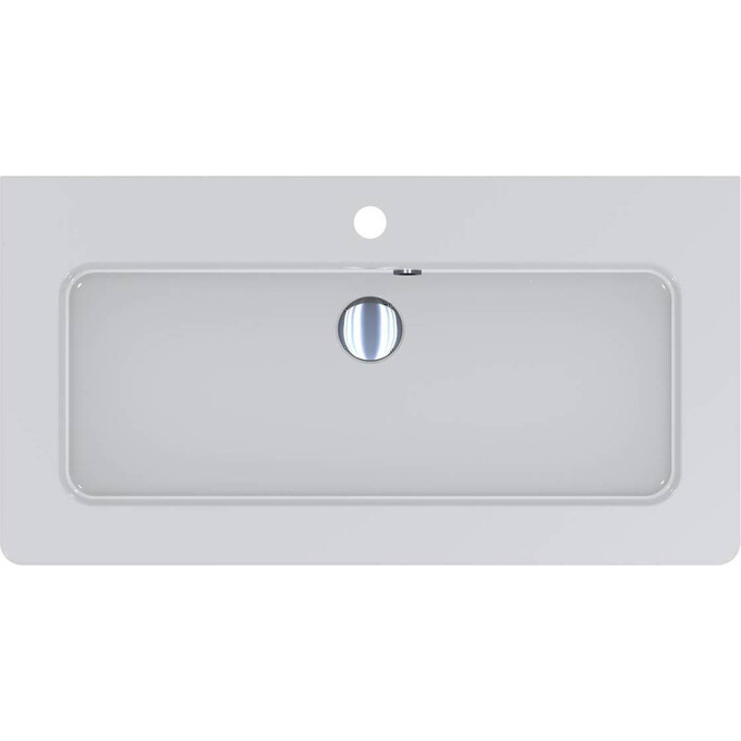 Умывальник Miraggio Rostriks Tres Miramarble 0001540 (80x42 см), Технология производства: Miramarble, Цвет производителя: белый глянец, фото 6