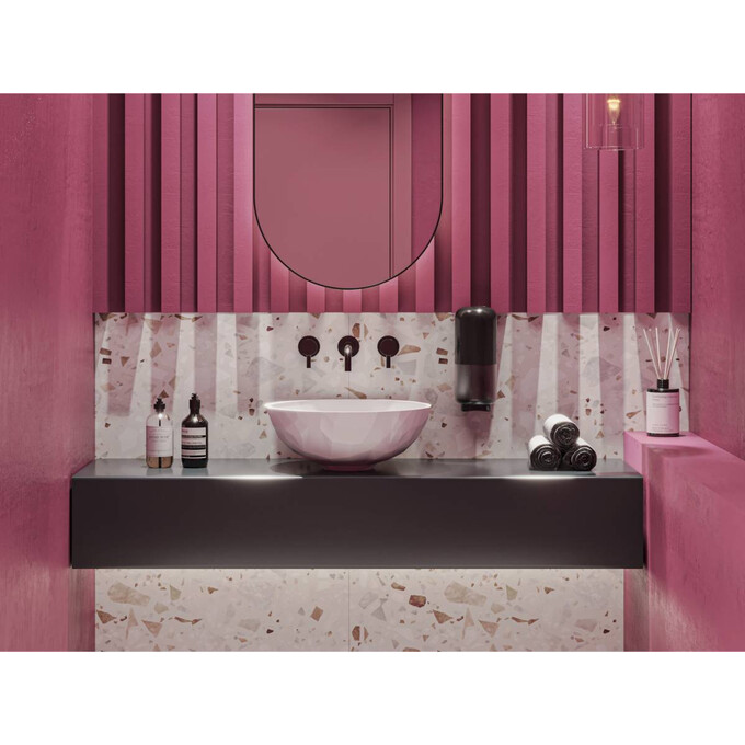 Раковина Miraggio Sapfire Miramarble 0002254 (42x42 см, чаша), Технология производства: Miramarble, Цвет производителя: белый глянец, фото 3