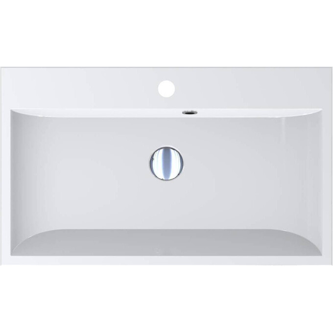 Miraggio Varna 0000256 Умивальник прямокутний врізний 69x41 см, білий глянець, Доступні розміри: 69 x 42, Технологія виробництва: Miramarble, Колір виробника: білий глянець, фото , изображение 5