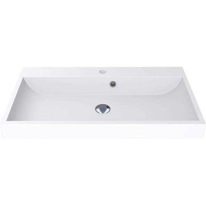 Miraggio Varna 0000259 Умывальник врезной прямоугольный 79x41 см, белый матовый, Доступные размеры: 79 x 42, Технология производства: Miramarble Matt, Цвет производителя: белый матовый, фото 4