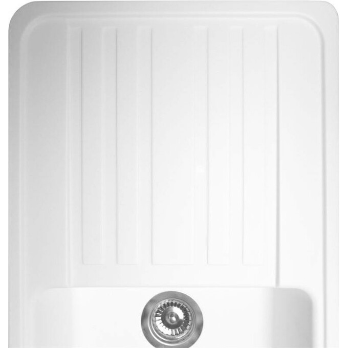 Miraggio Versal 0000063 Мийка для кухні прямокутна врізна 75x46 см, білий, Колір виробника: білий, фото , изображение 3