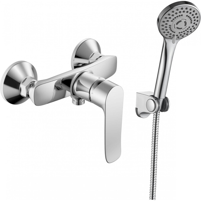 Змішувач для душу RJ Slip RBZ090-5 (з лійкою та шлангом), фото 