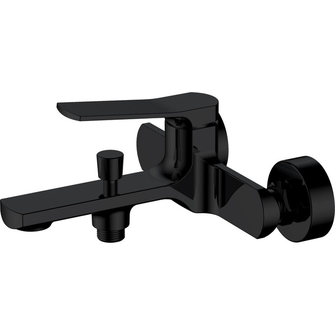 Змішувач для ванни Volle Solo 1510.031004 de la noche (чорний матовий), фото 