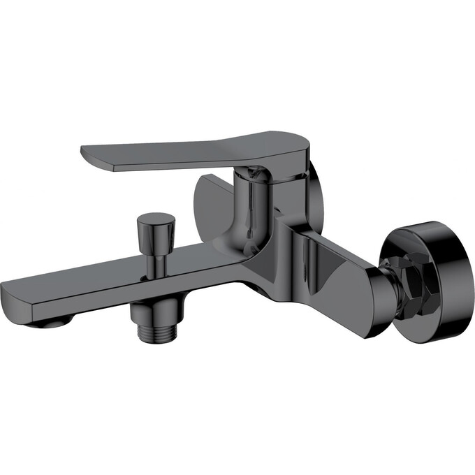 Смеситель для ванны Volle Solo 1510.031005 (графитовый), фото 