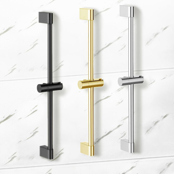 Штанга для душу Rea 01 Black REA-P5983 (чорна), фото , изображение 4