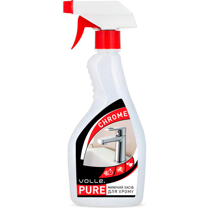 Средство ухода за сантехникой VOLLE PURE Chrome средство по уходу за хромированной продукцией, фото 