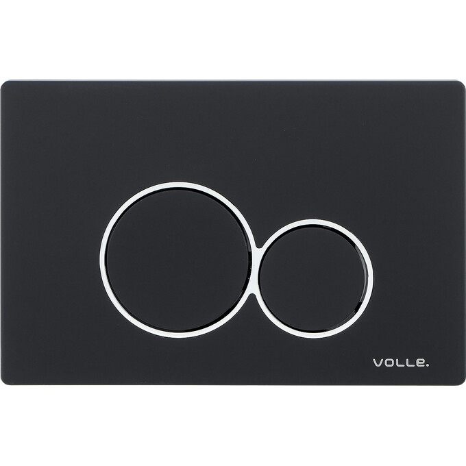 Клавіша змиву Volle Viso Evo 222123 (чорна), фото 
