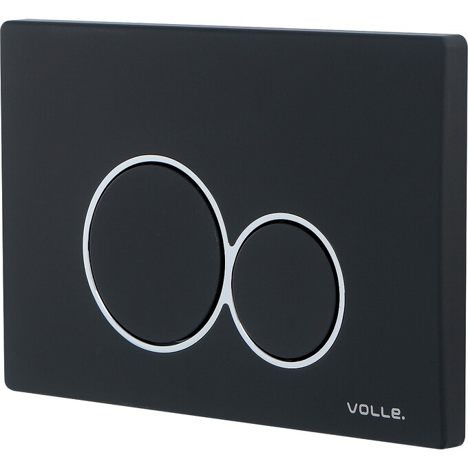 Клавіша змиву Volle Viso Evo 222123 (чорна), фото , изображение 2