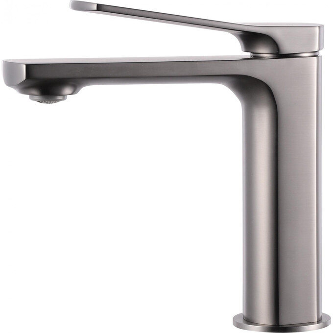 Смеситель для умывальника Volle Solo 1510.011105 (графитовый), фото 