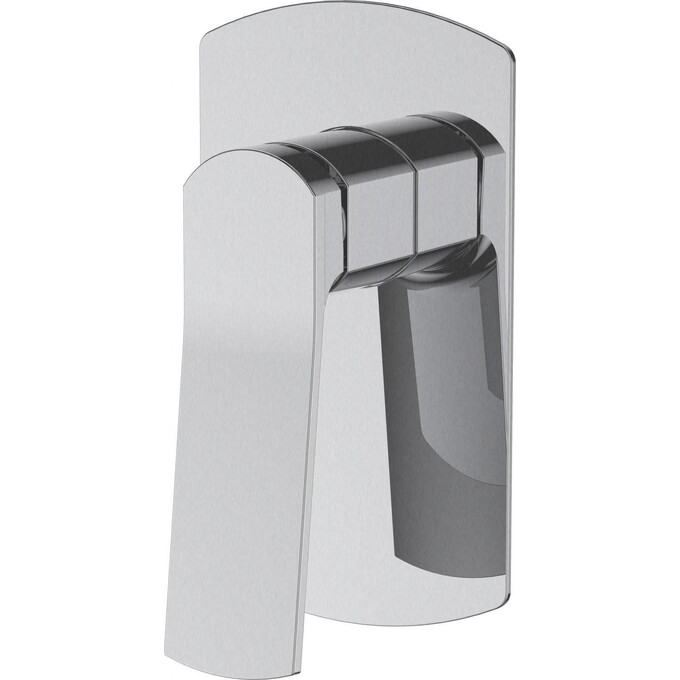 Смеситель скрытого монтажа для душа Volle Solo 1510.101402 (никель, внутренняя часть в комплекте), фото 