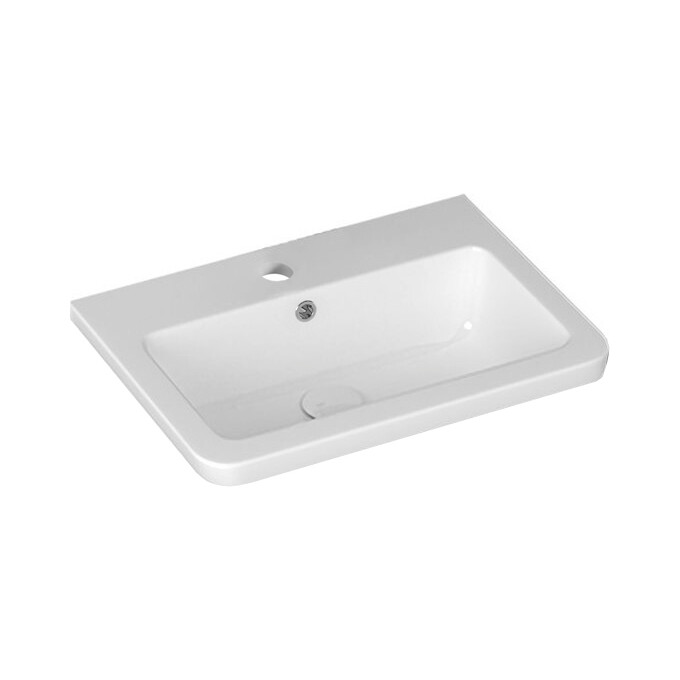 Тумба з умивальником Volle Solo 1910.306009 (60 см, антрацит матовий, підвісна, умивальник 13-16-016), Доступные размеры: 60, Цвет производителя: антрацит, фото 4