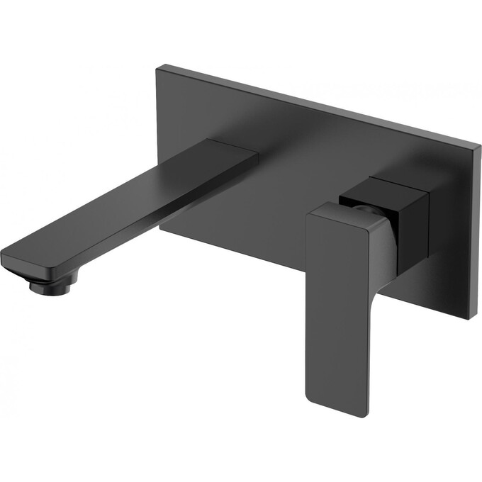 Змішувач прихованого монтажу для умивальника Volle Leon 1511.010304 de la noche (чорний матовий, внутрішня частина в комплекті), фото 
