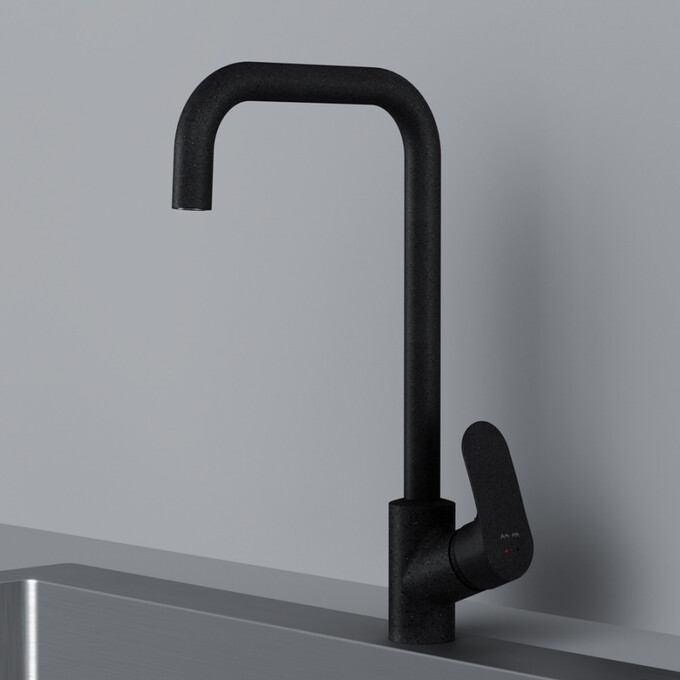 Змішувач для кухні Am.Pm Like F8006022 (чорний), фото , изображение 3