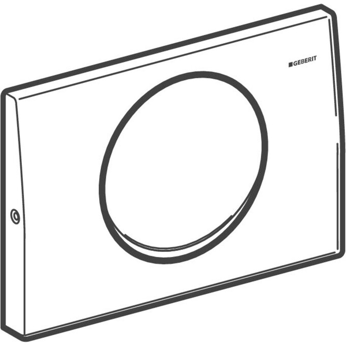 Клавіша змиву Geberit Delta10 115.108.00.1, фото , изображение 2