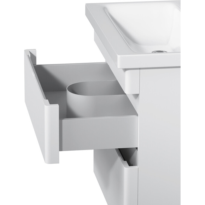 Тумба с раковиной Am.Pm Hit M93A-FHX0602-WC0602WG38 (61 см, белая глянцевая, подвесная), фото 10