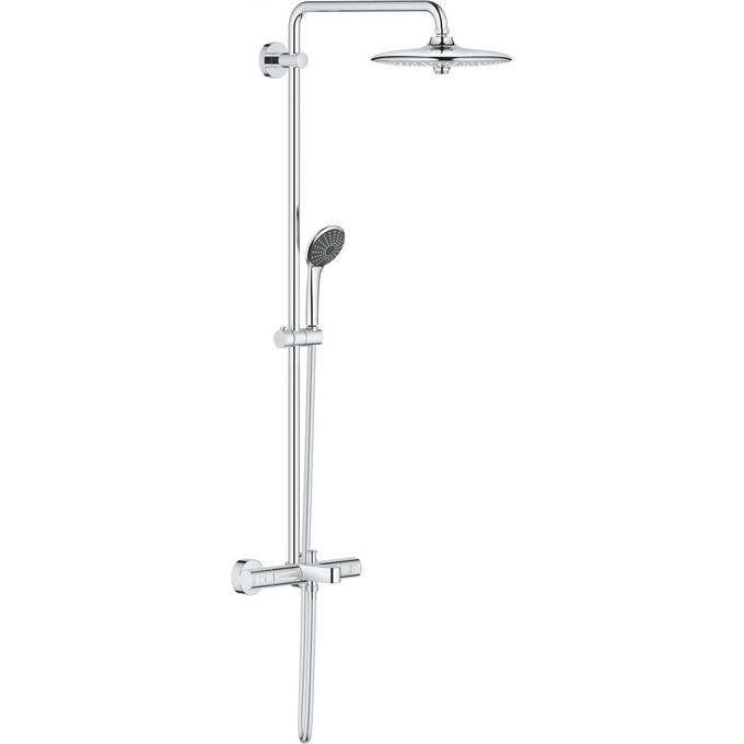 Термостатическая душевая система Grohe QuickFix Vitalio Joy System 260 27860001 (с изливом), фото 